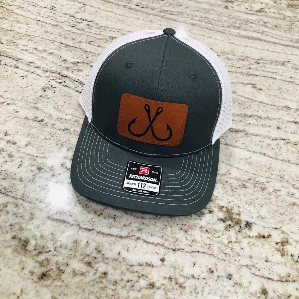Richardson 112 Leather patch hat 🧢